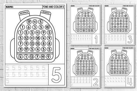 Image result for Identifying Numbers Worksheets