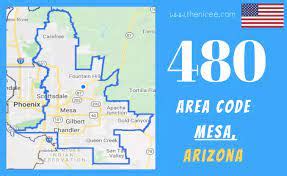 Image result for 480 Area Code