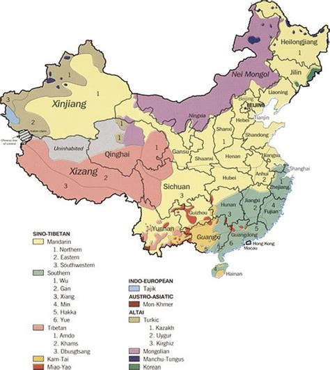 Chinese Dialects Comparison Chart に対する画像結果