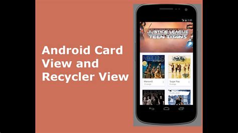 Toradh íomhá ar Android Card View UI