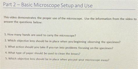Basic Microscope Setup and Use に対する画像結果
