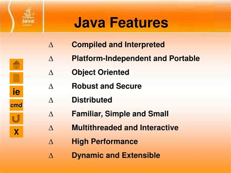 PPT - Java: Evolution and Features in a Nutshell PowerPoint ...