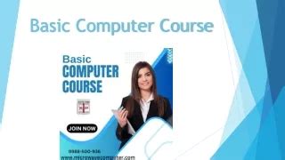 Image result for Bascic Computer Course