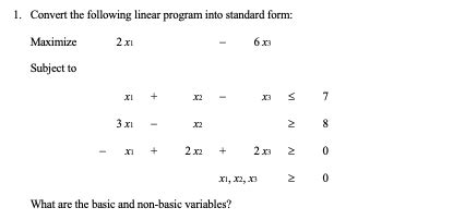 Linear Programming Negative Basis Variable to Standard Form に対する画像結果