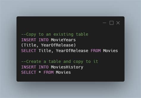Image result for Copy Command in SQL