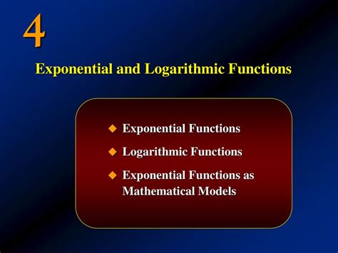 Exponential and Logarithmic Functions PPT に対する画像結果