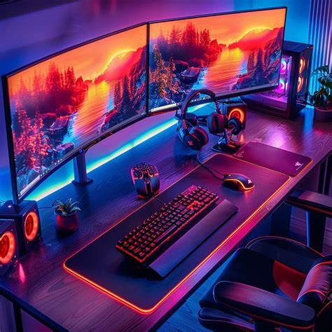 Image result for Gaming Monitor Setup