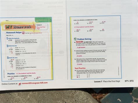 4th Grade Math Homework Answers に対する画像結果