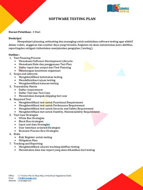 Image result for Key Components of Software Test Plan