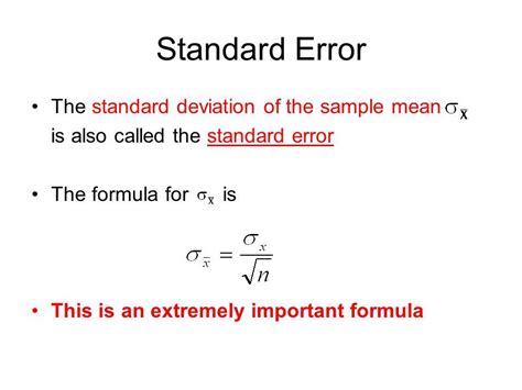 Image result for Standard Error Estimate Formula