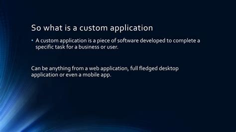 Image result for Introduction Custom Application Software