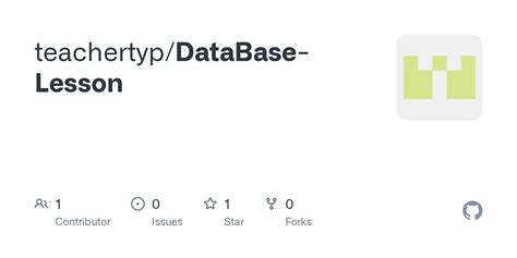 Image result for Lesson Plan with a Database