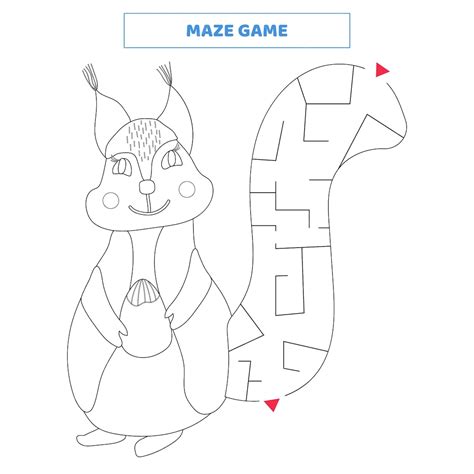 Image result for Squirrel Maze