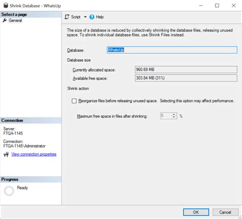 Toradh íomhá ar SQL Express Instance