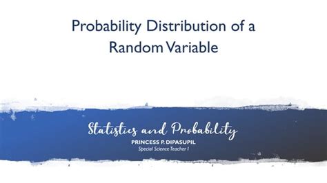 Afbeeldingsresultaten voor Probability Distribution Discrete Random Variables