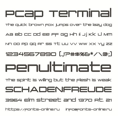 Terminal Computer Font at Jane Peterson blog