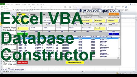 Build a Database in Excel VBA Code に対する画像結果