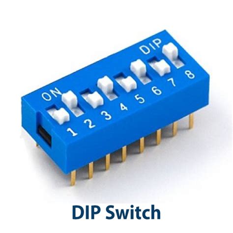 Afbeeldingsresultaten voor Dip Switch vs Arduino