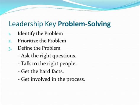 Image result for 5 Step Leadership Problem Solving Model