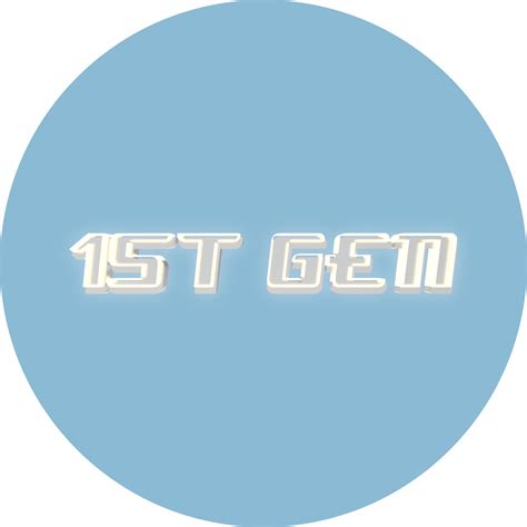 Image result for 1st Generation Sign