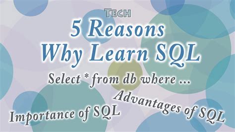 Image result for Why Learn SQL as a First Language