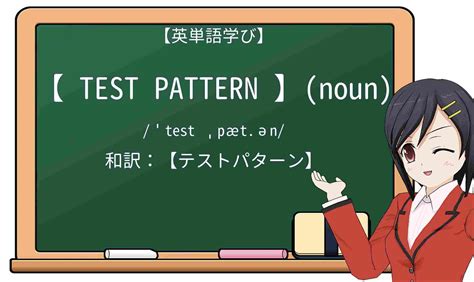 Test Pattern に対する画像結果