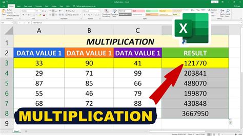 Afbeeldingsresultaten voor Excel Multiplication Formula Cheat Sheet