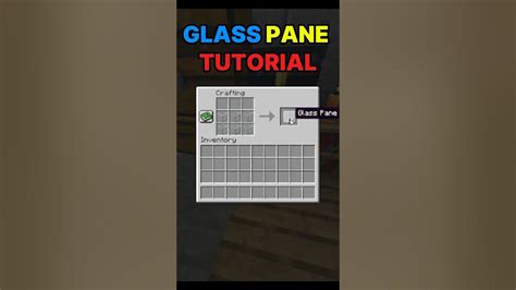 Image result for How to Make Glass Pan in Minecraft