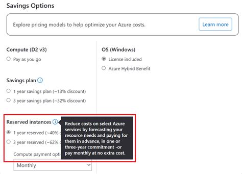 Azure Virtual Machine Pricing に対する画像結果