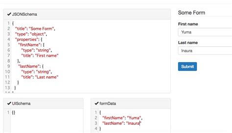 Image result for JSON Form Template
