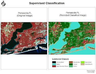 Toradh íomhá ar Supervised Classification in Remote Sensing