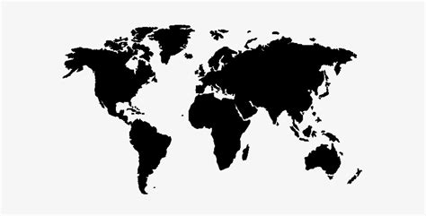 Image result for Simple World Map Transparent