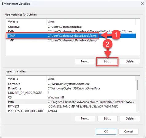 Toradh íomhá ar Environment Variable File