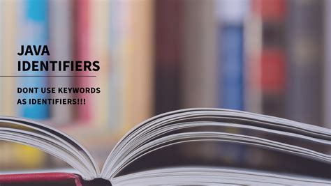Identifiers Meaning in Java に対する画像結果