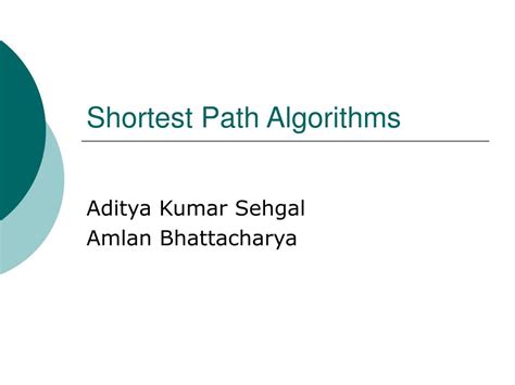 Afbeeldingsresultaten voor Shortest Path Algorithm Images for PPT