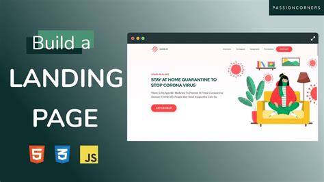 How to Make Landing Page Using HTML/CSS に対する画像結果
