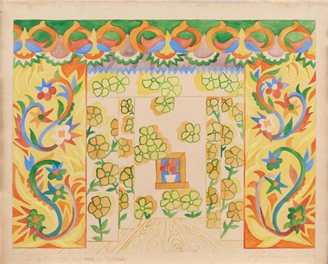 Afbeeldingsresultaten voor Ballet Russes Set Design