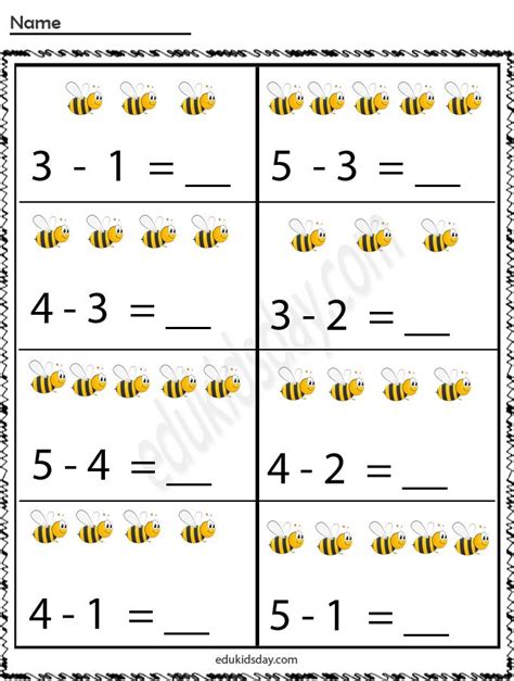 Image result for First Grade Subtraction