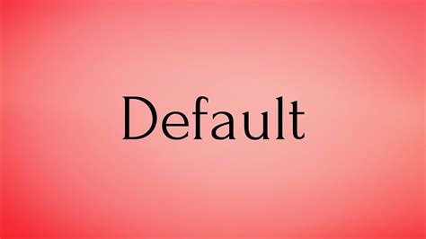 Toradh íomhá ar Default Meaning Computer Science