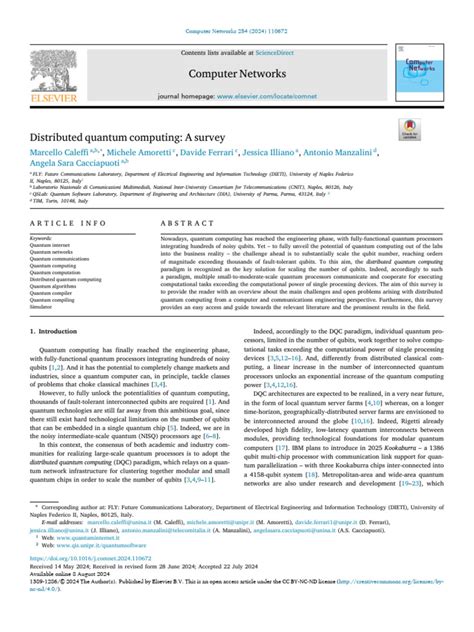 Toradh íomhá ar Distributed Quantum Computing