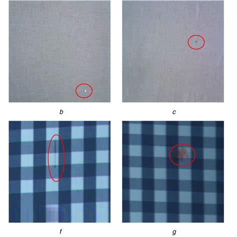 Textile Defect Detection に対する画像結果
