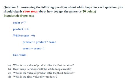 While Loop Questions PDF に対する画像結果
