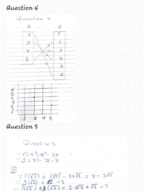 Algebra Sample Test に対する画像結果