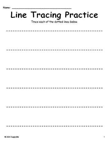 Image result for Horizontal Line Tracing Worksheets
