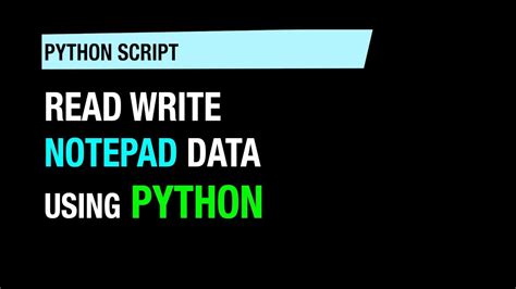 How to Write Text On Text Pad by Using Python Programm に対する画像結果