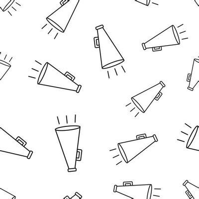 Image result for Printable Megaphone Pattern