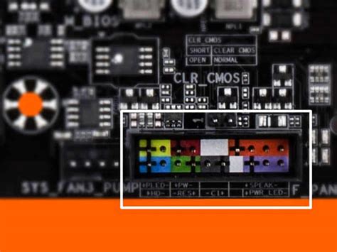 Afbeeldingsresultaten voor Front Panel Header Motherboard Map
