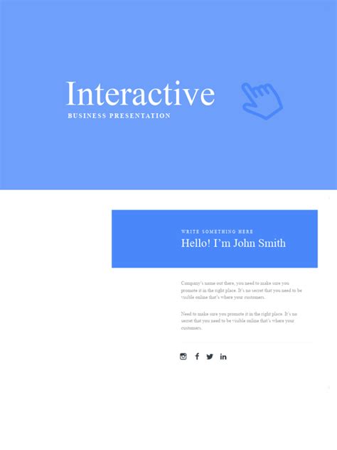 Interactive PowerPoint Template Interactive | Download Free PDF ...