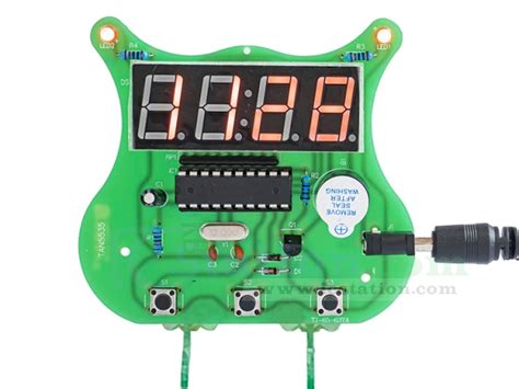 4 Digit Clock with Arduino に対する画像結果