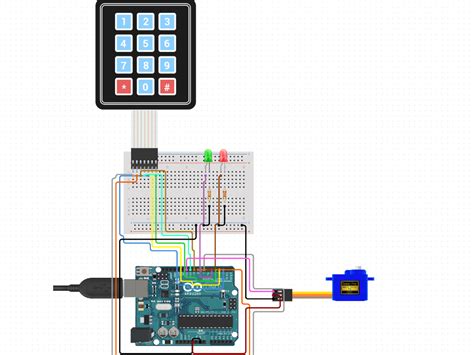 Image result for Keypad Servo Motor Arduino